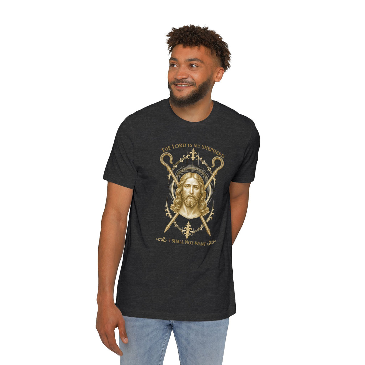The Lord Is My Shepherd Psalm 23:1 Lightweight Tee