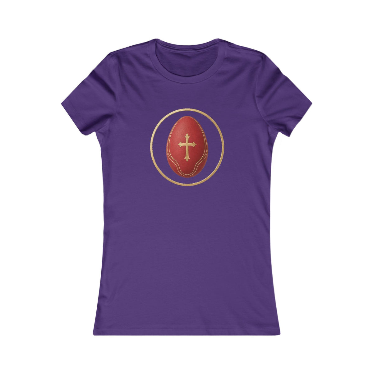 He Is Risen Women's Slim Fit Tee