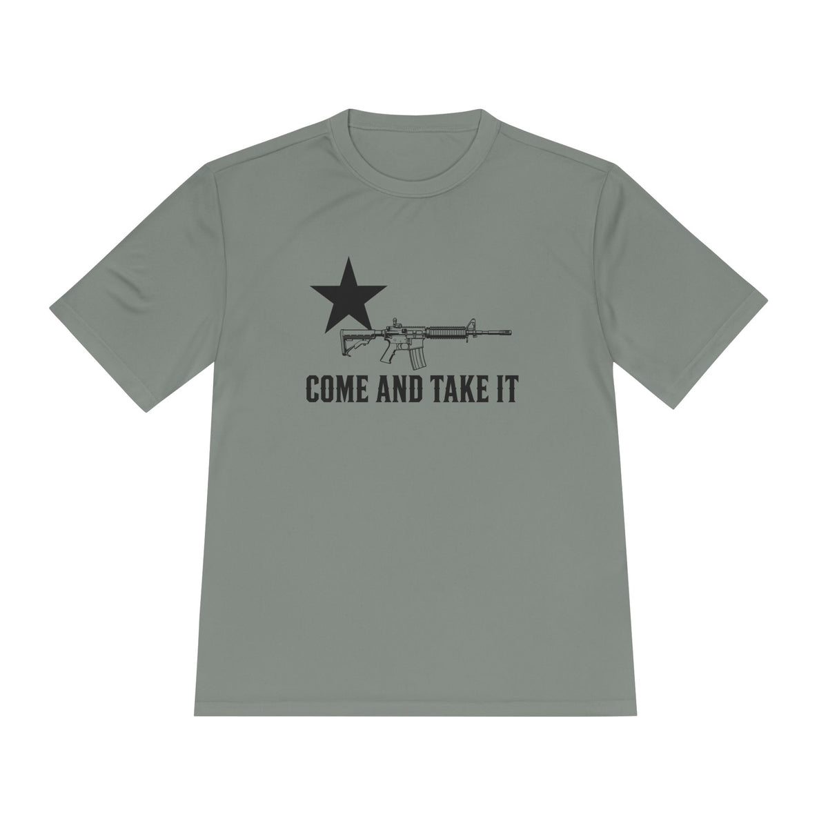 Come and Take It Rifle Men's Dry-Fit Performance Tee