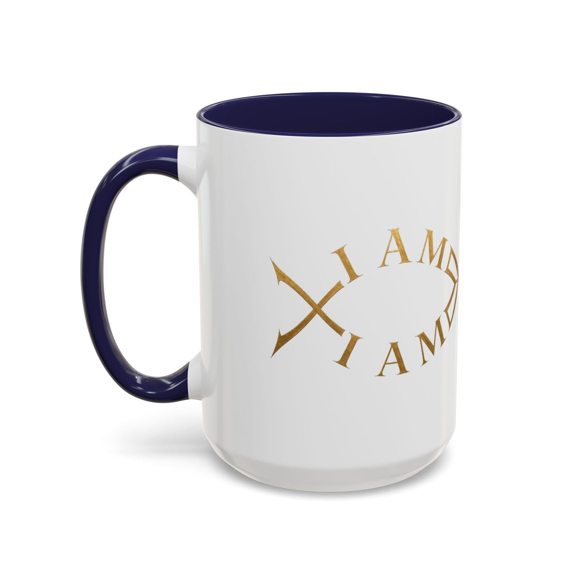 I Am Fish Accent Mug