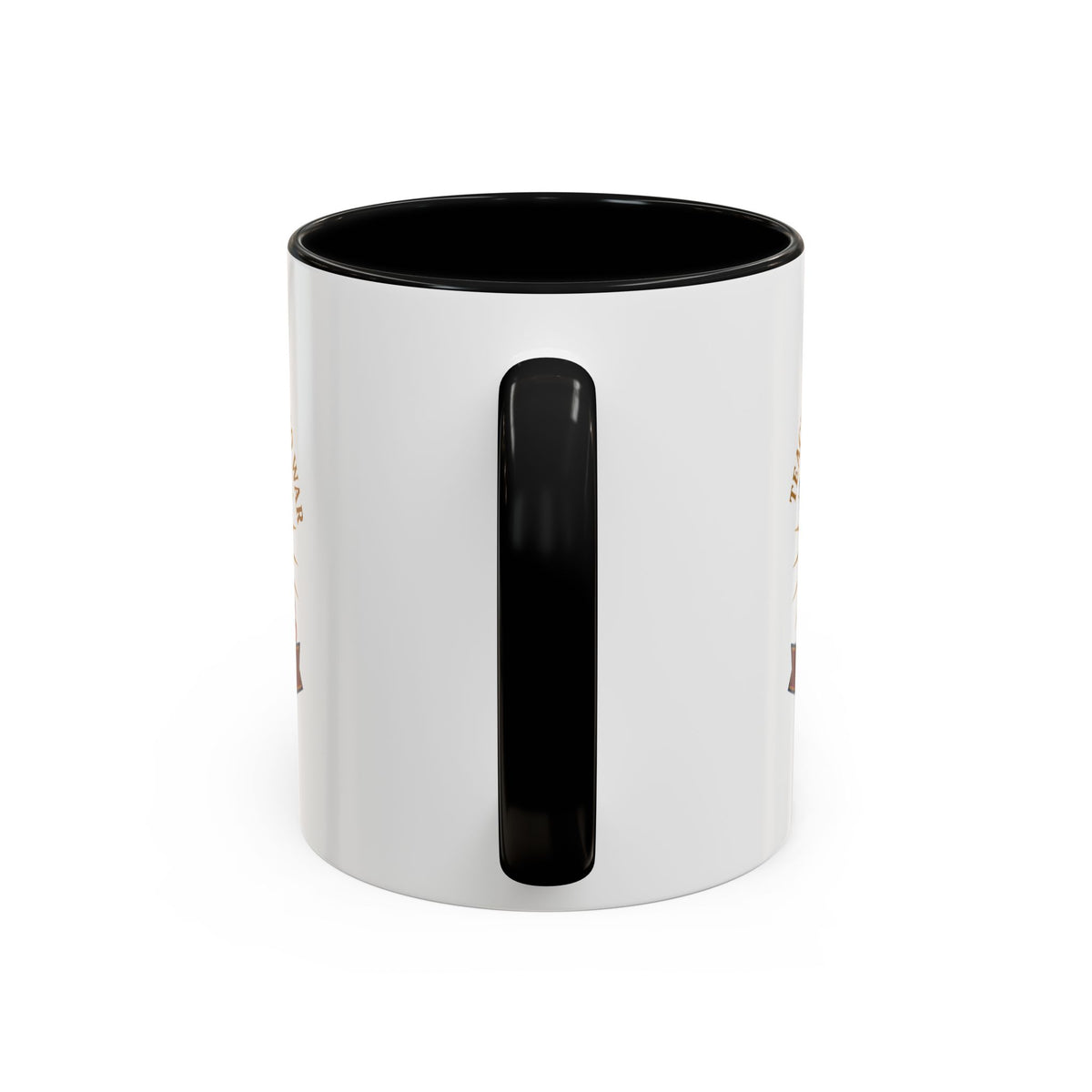 Gauntlet & Flag Psalm 144:1 Accent Mug