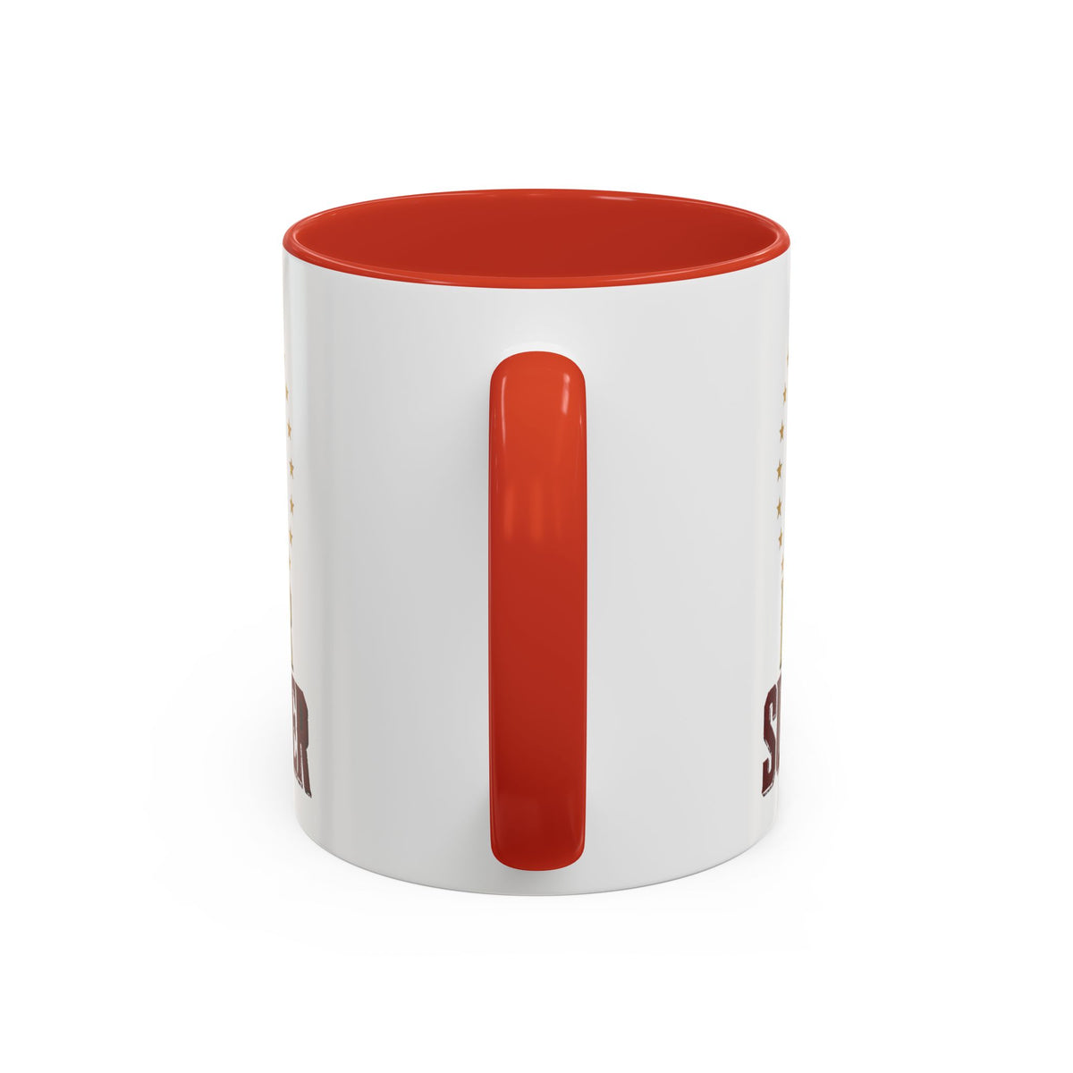 Never Surrender Accent Mug