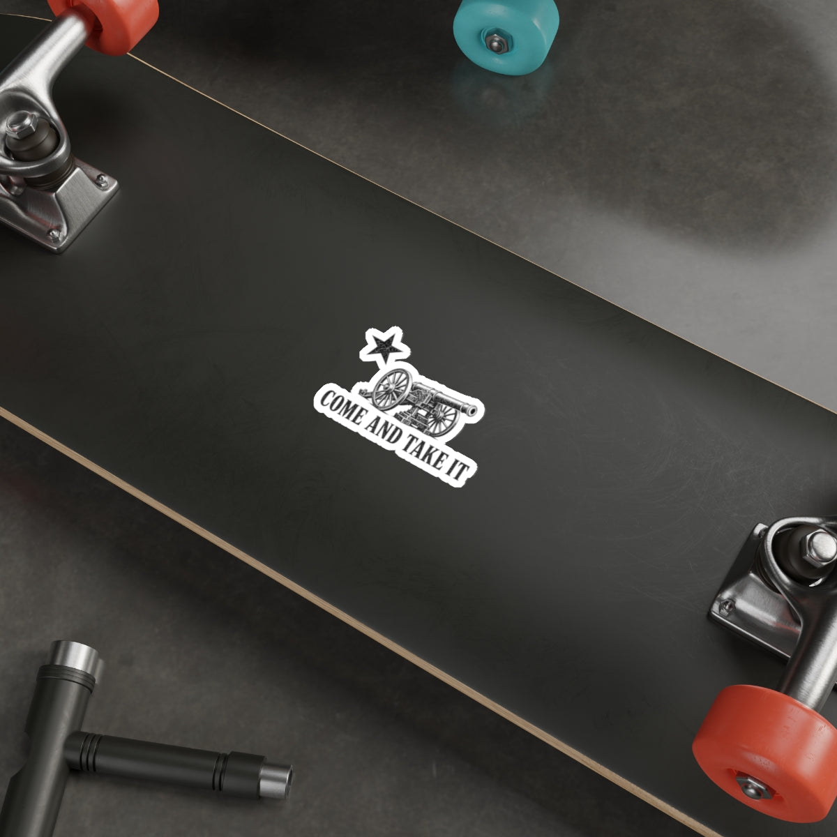Come and Take It Cannon Die-Cut Sticker