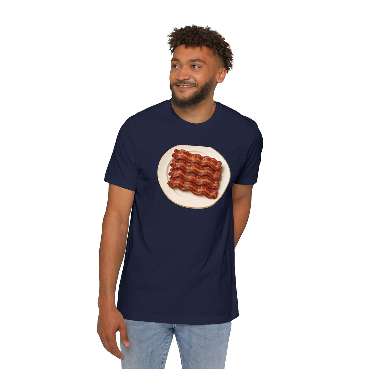 Bacon Stack Plate Lightweight Tee