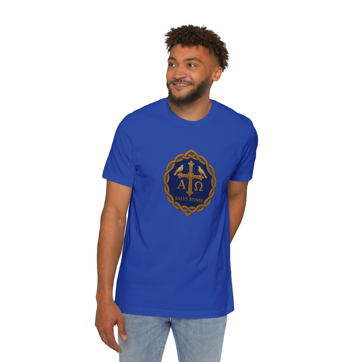 Salus Mundi Mosaic Cross Lightweight Tee