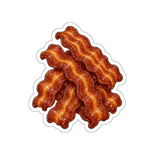 Bacon Pile Die-Cut Sticker
