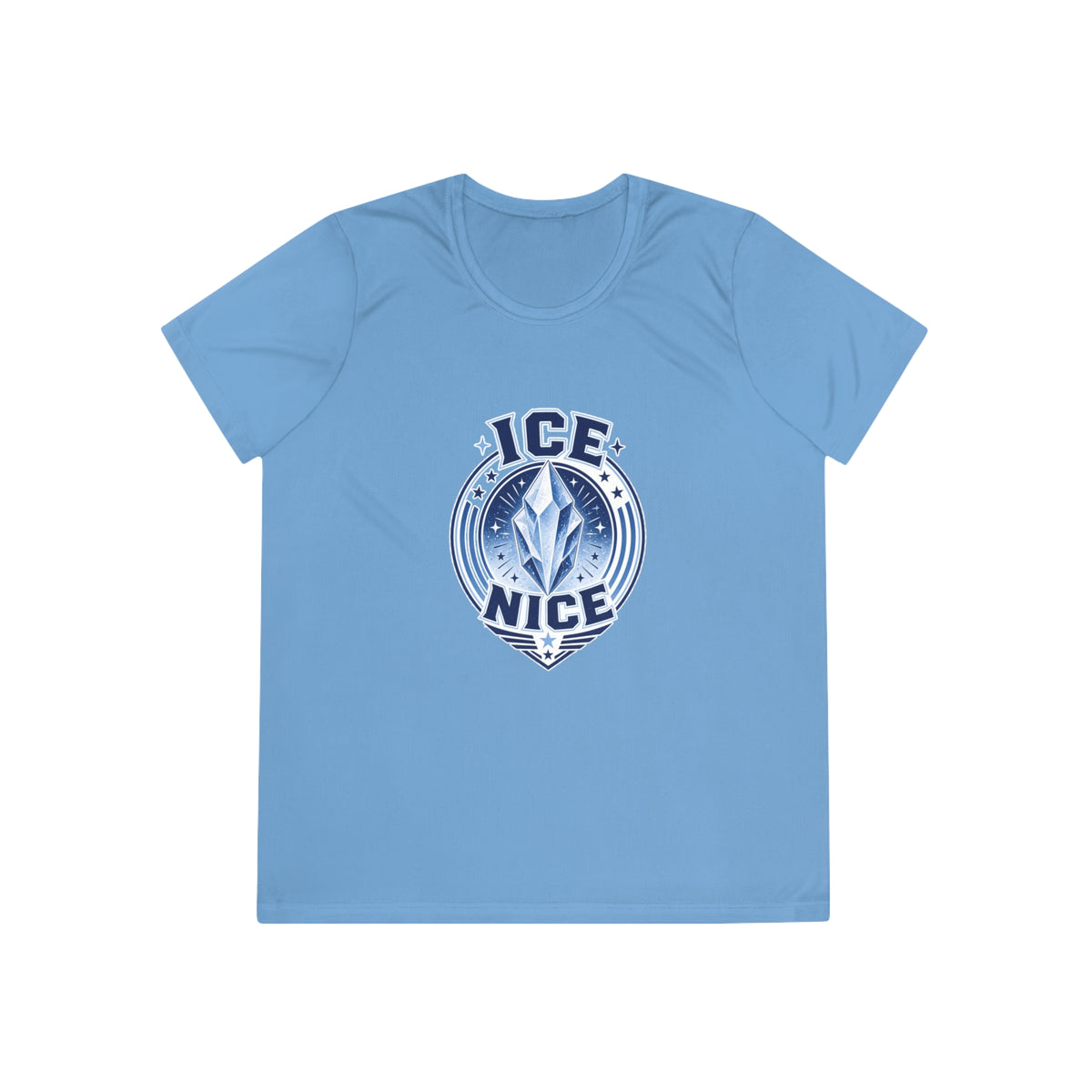ICE is NICE Badge Women's Dry-Fit Performance Tee
