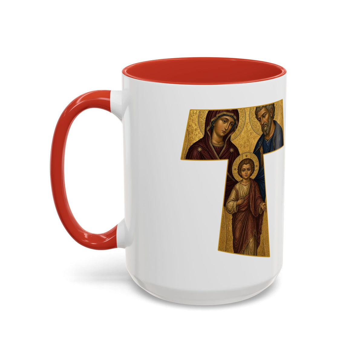 Holy Family Tau Accent Mug