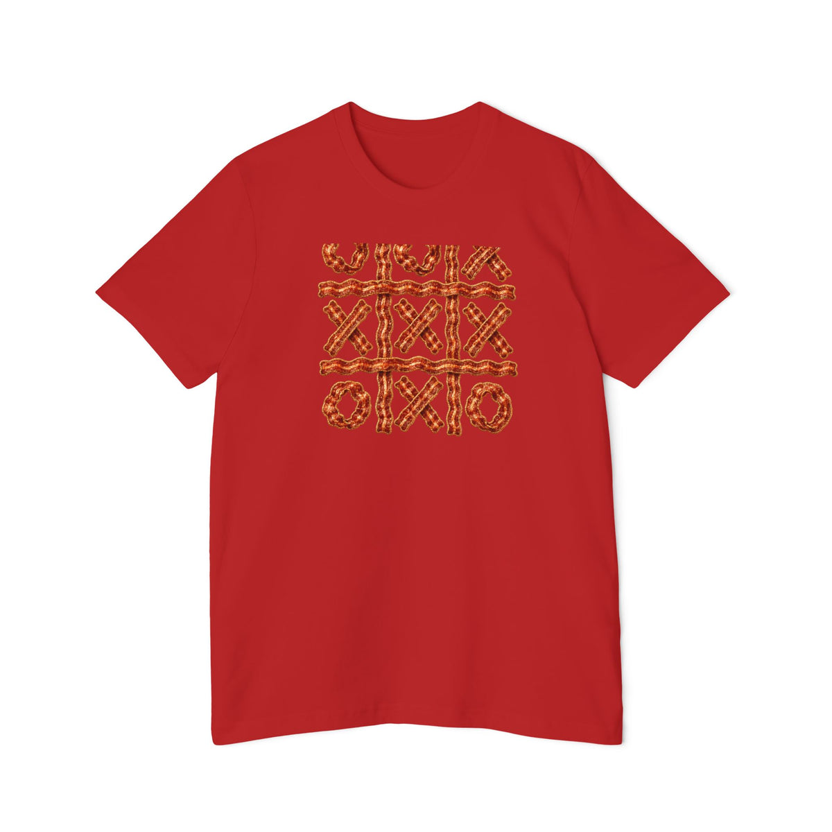 Bacon Tic-Tac-Toe Lightweight Tee