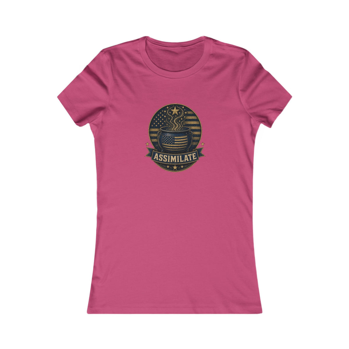 Assimilate Melting Pot Women's Slim Fit Tee