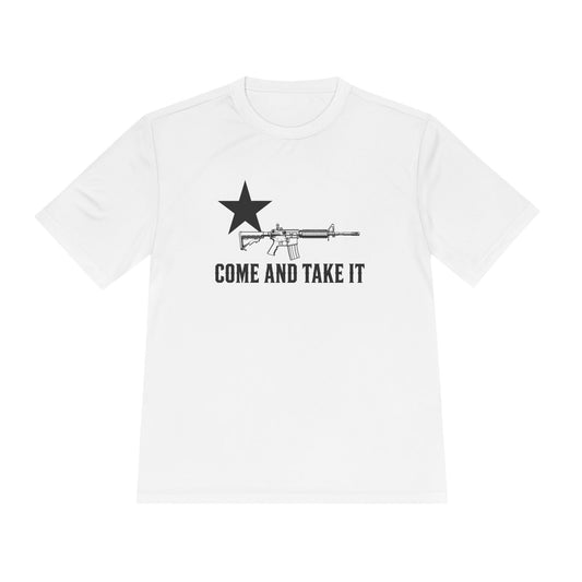 Come and Take It Rifle Men's Dry-Fit Performance Tee