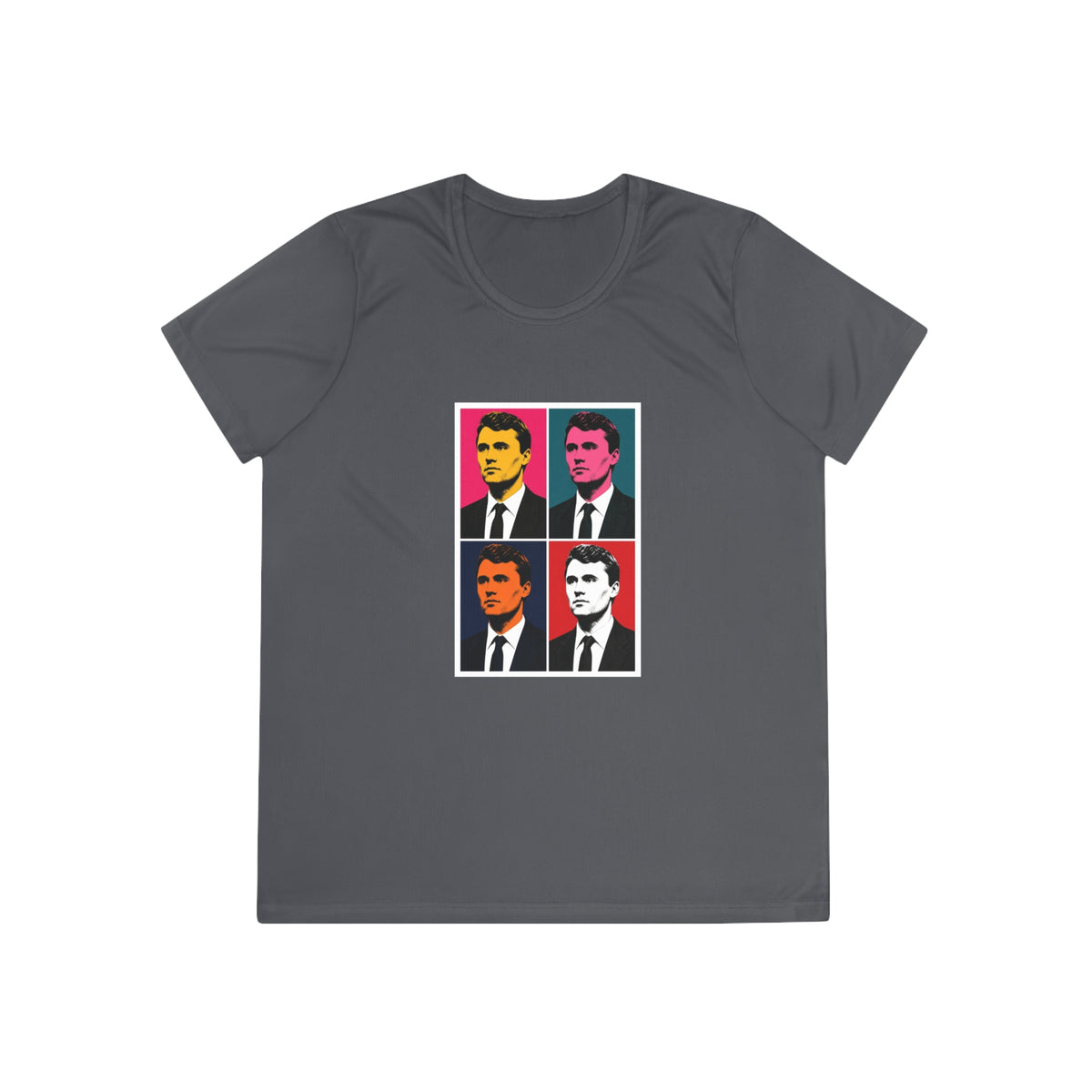 Charlie Pop Art Women's Dry-Fit Performance Tee
