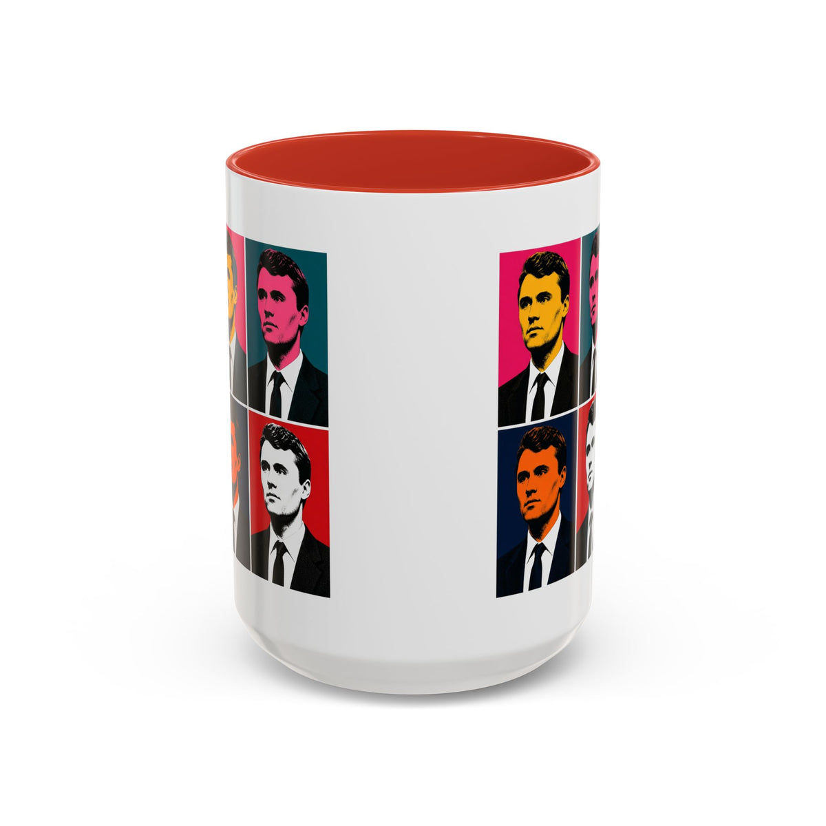 Charlie Pop Art Accent Mug
