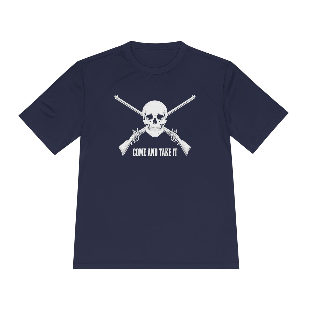 Come and Take It Jolly Roger Men's Dry-Fit Performance Tee