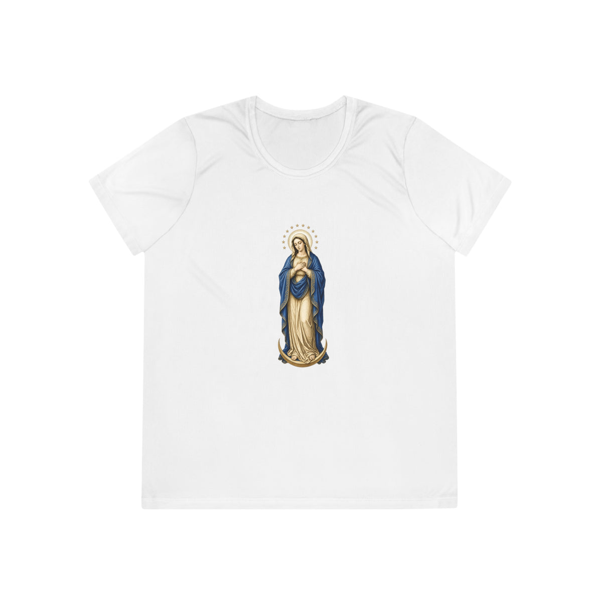 Mary, Crown of Twelve Stars Women's Dry-Fit Performance Tee
