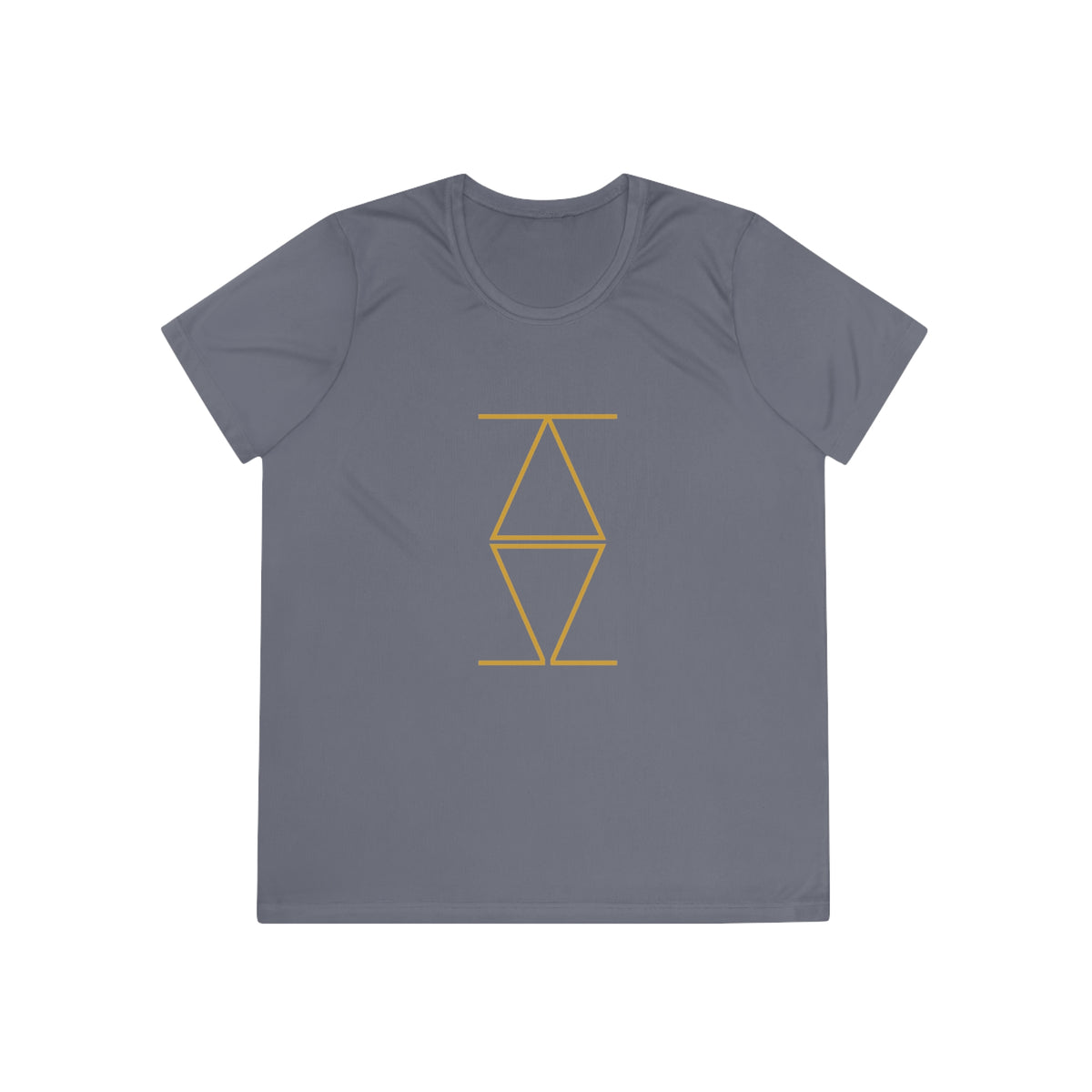 Alpha & Omega Holy Family Cross Women's Dry-Fit Performance Tee