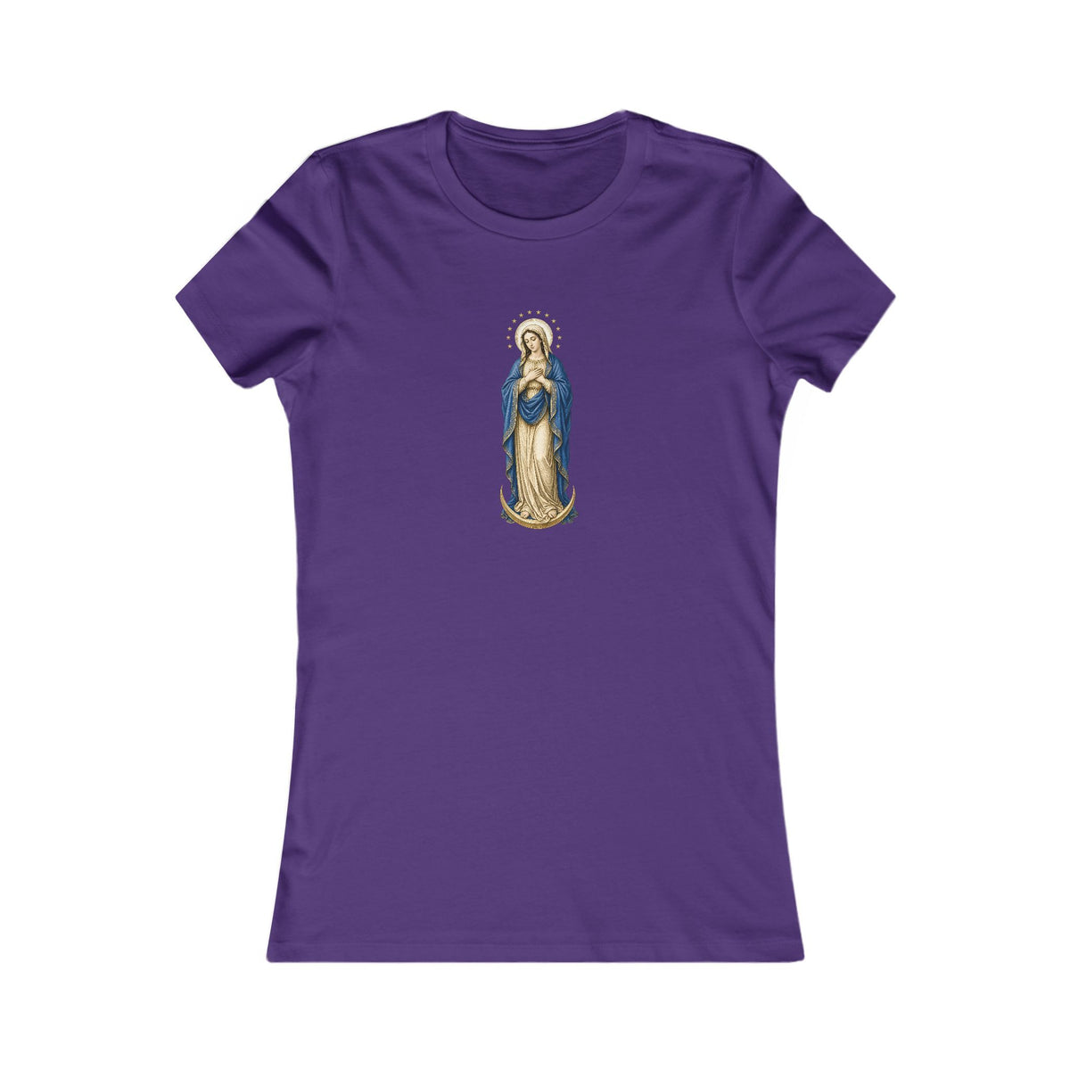 Mary, Crown of Twelve Stars Women's Slim Fit Tee