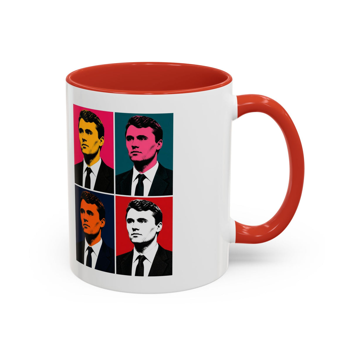 Charlie Pop Art Accent Mug