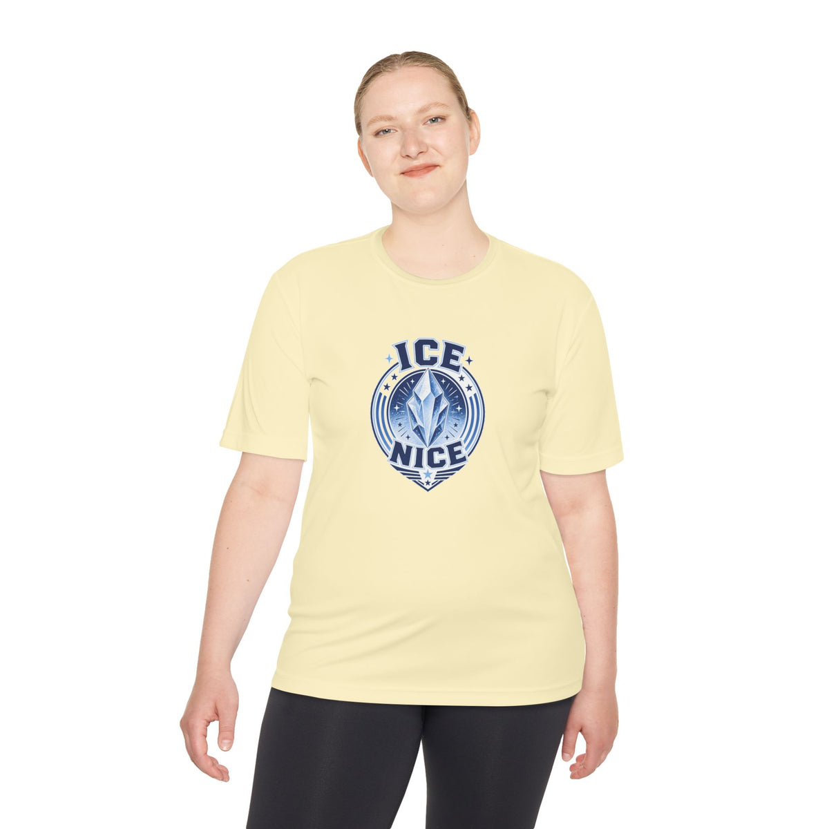 ICE is NICE Badge Men's Dry-Fit Performance Tee