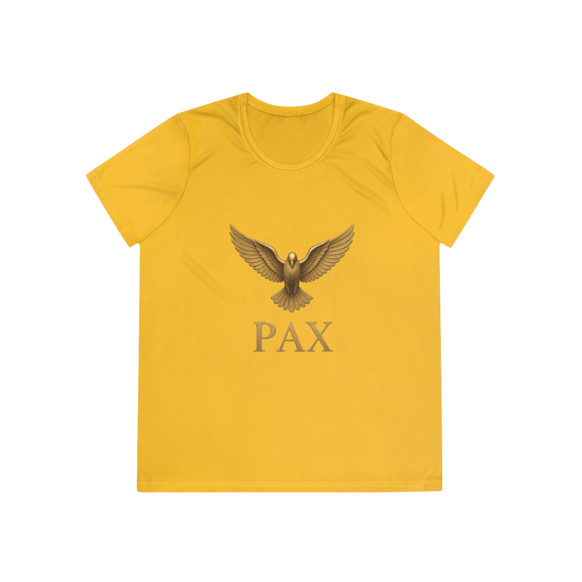 I AM Jesus Fish – Pax Dove Chest Women's Dry-Fit Performance Tee