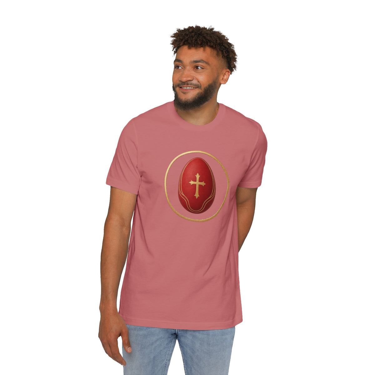 He Is Risen Lightweight Tee