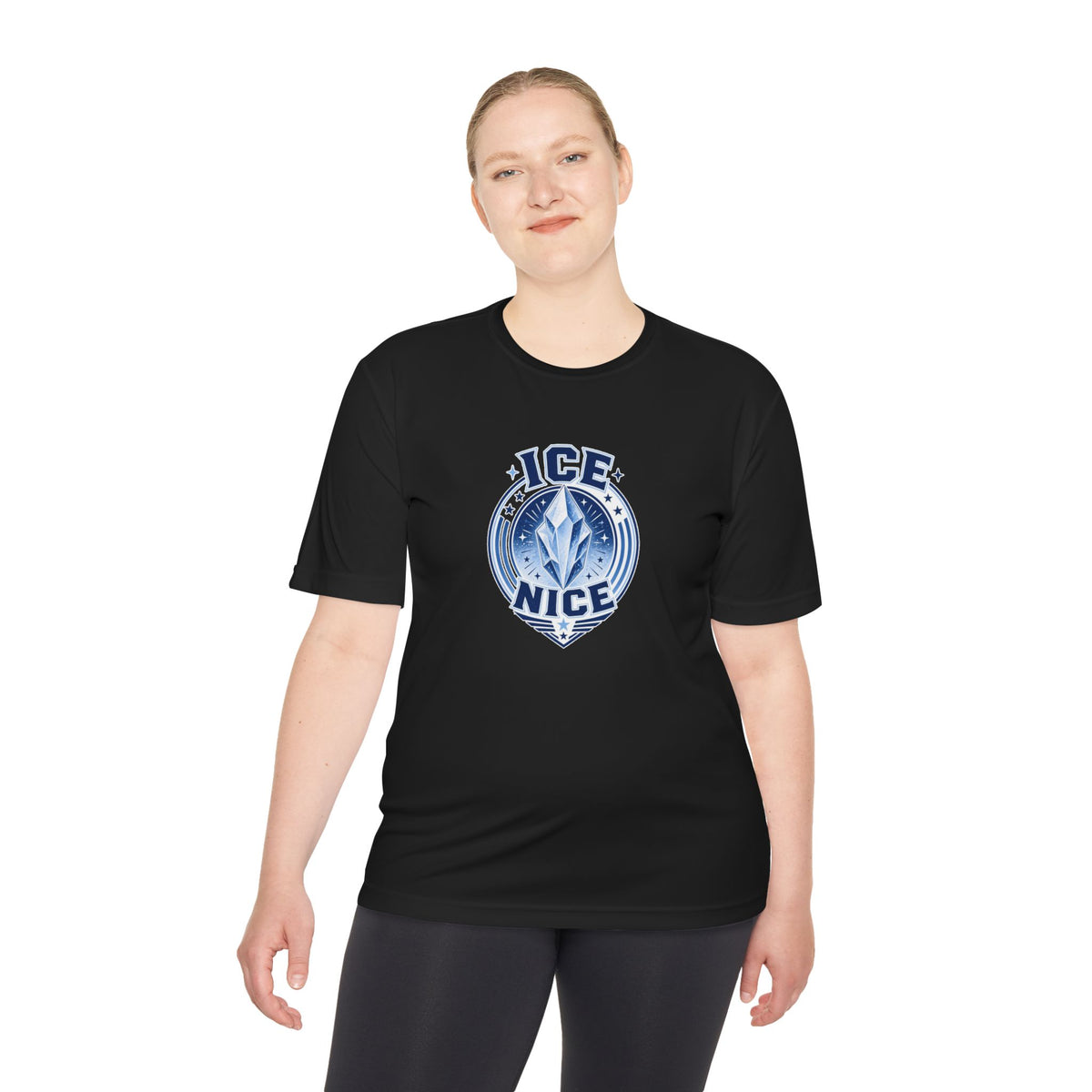 ICE is NICE Badge Men's Dry-Fit Performance Tee