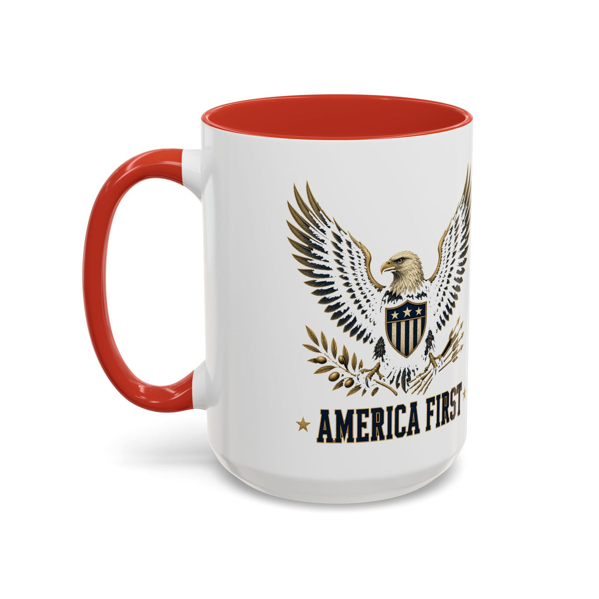America First Eagle Accent Mug