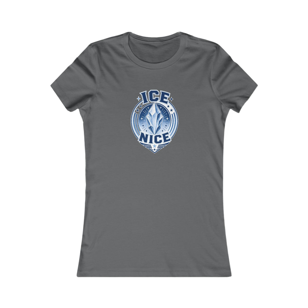 ICE is NICE Badge Women's Slim Fit Tee