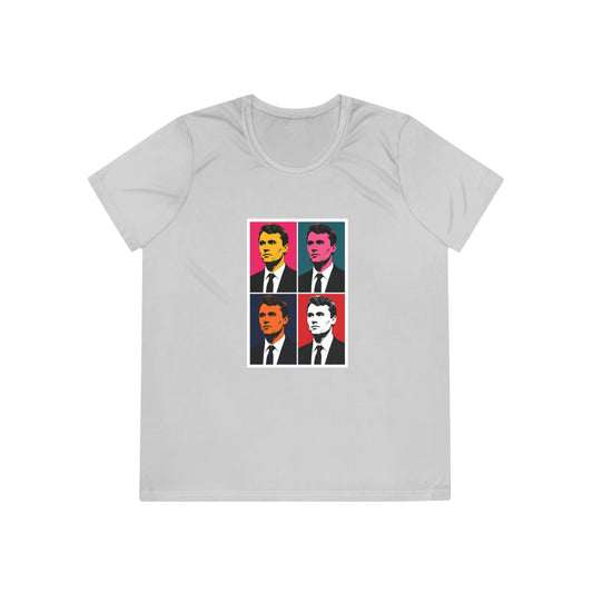 Charlie Pop Art Women's Dry-Fit Performance Tee