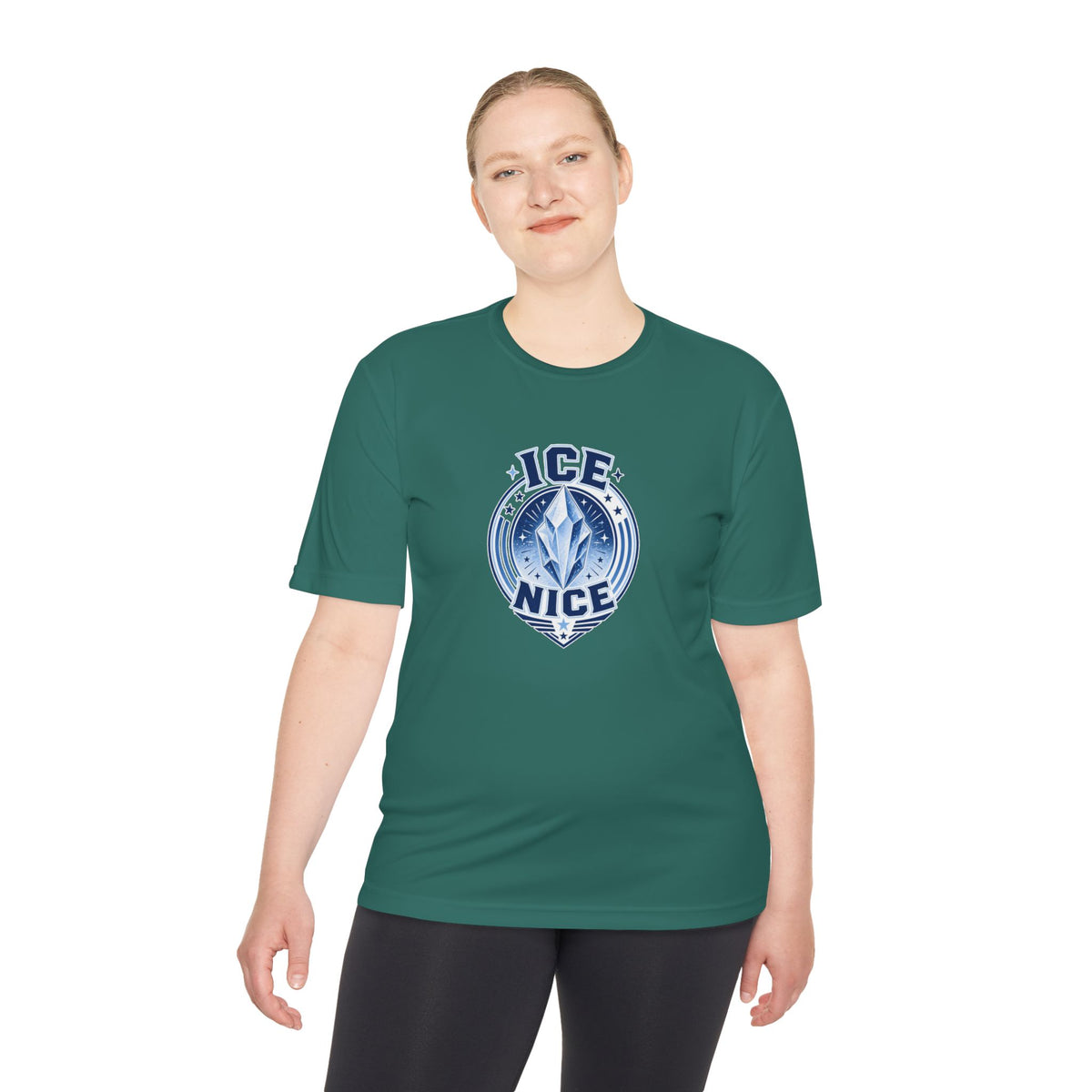 ICE is NICE Badge Men's Dry-Fit Performance Tee