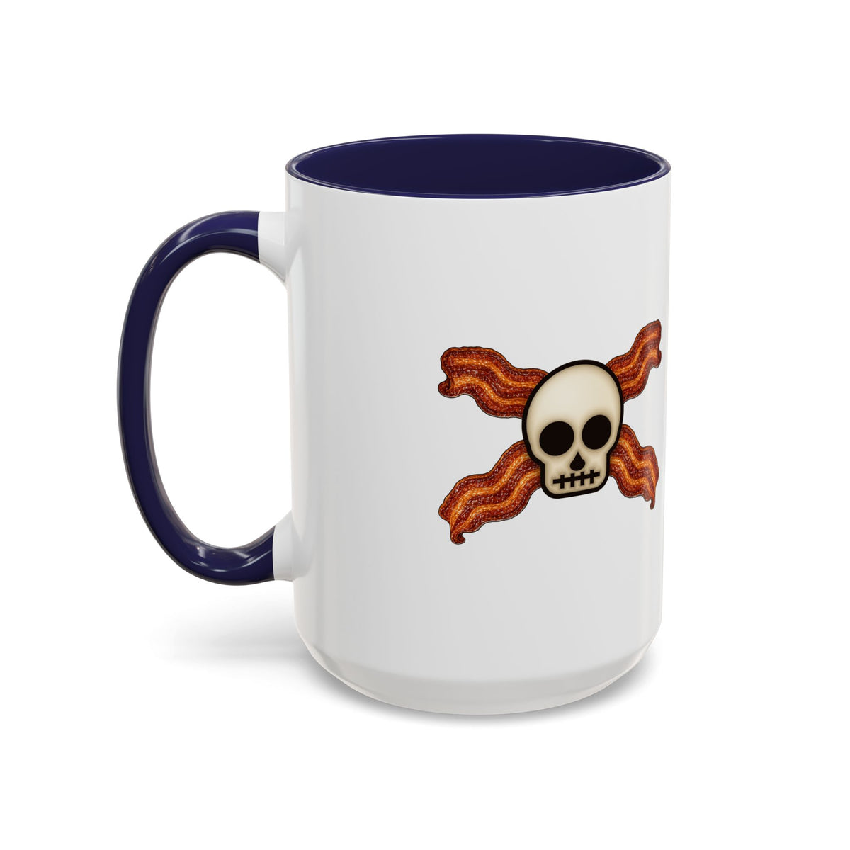 Bacon Jolly Roger Accent Mug