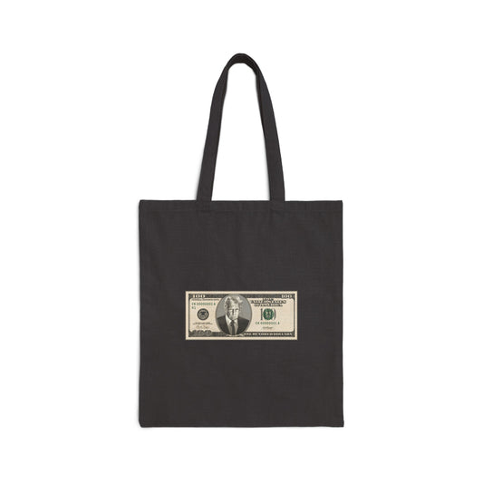 Trump $100 Canvas Tote Bag
