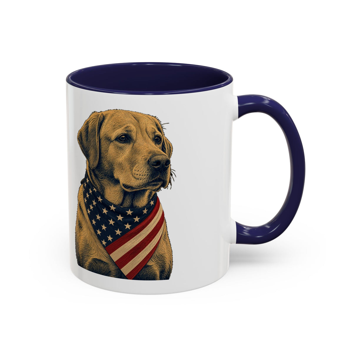 Patriotic Lab Accent Mug