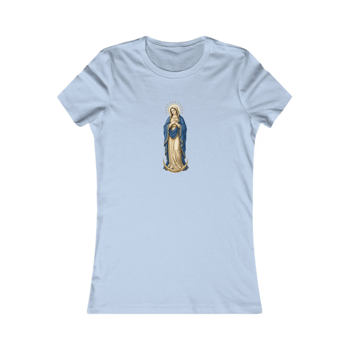 Mary, Crown of Twelve Stars Women's Slim Fit Tee