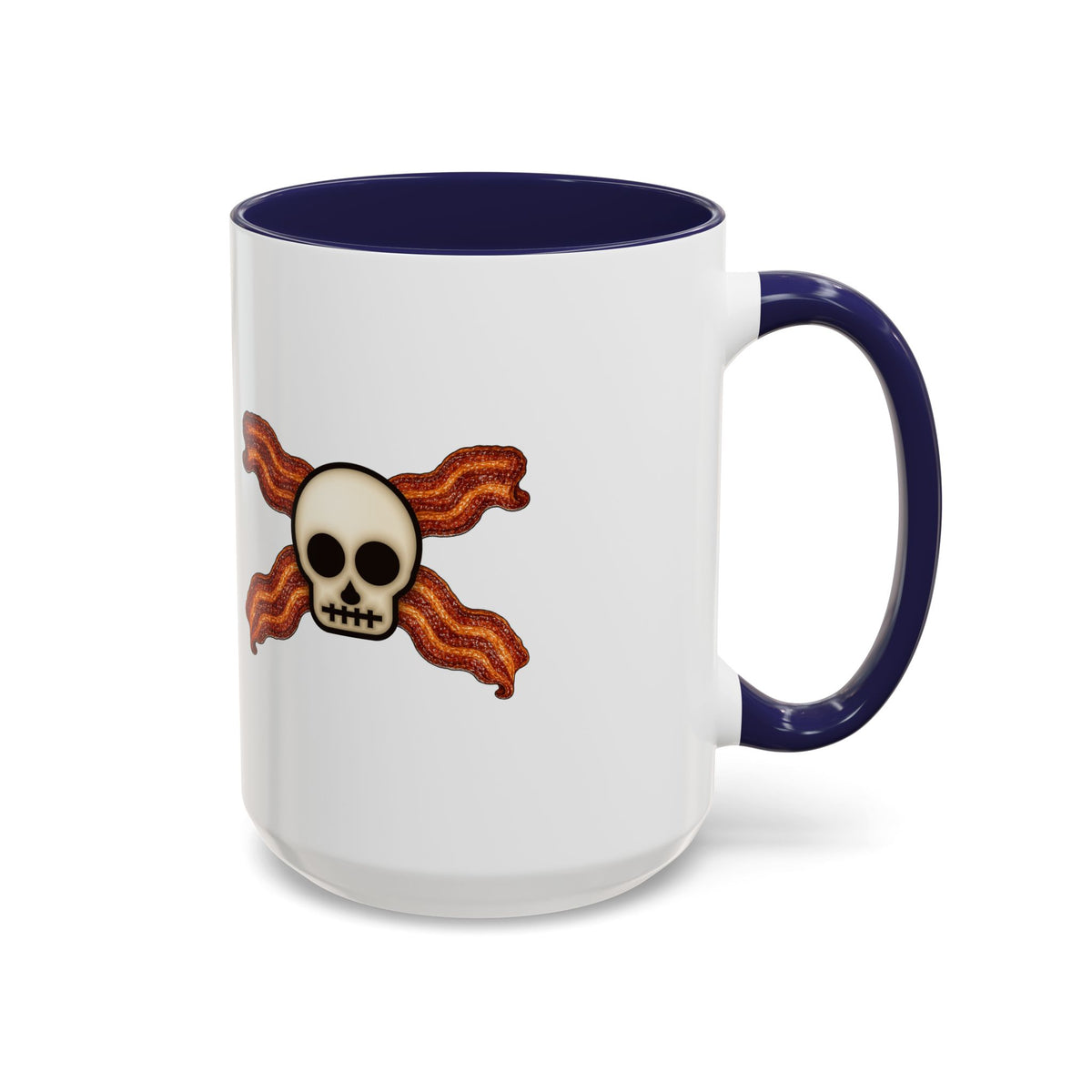 Bacon Jolly Roger Accent Mug