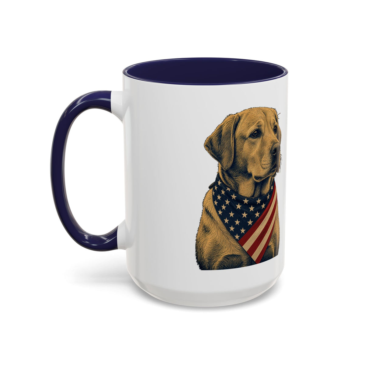 Patriotic Lab Accent Mug