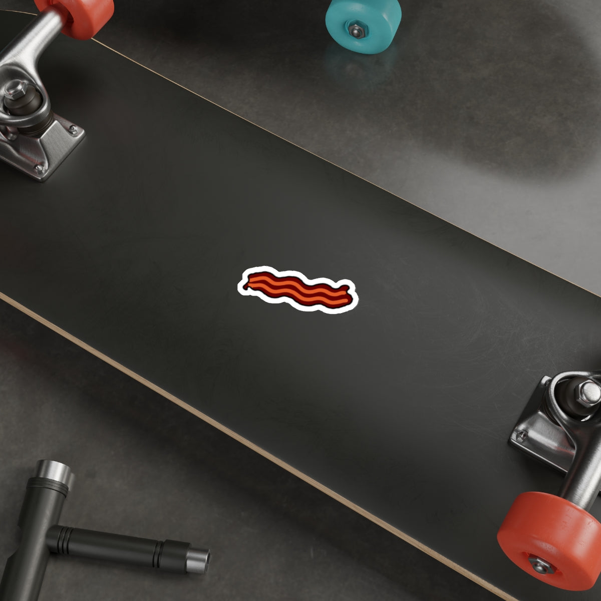 Bacon Strip Die-Cut Sticker