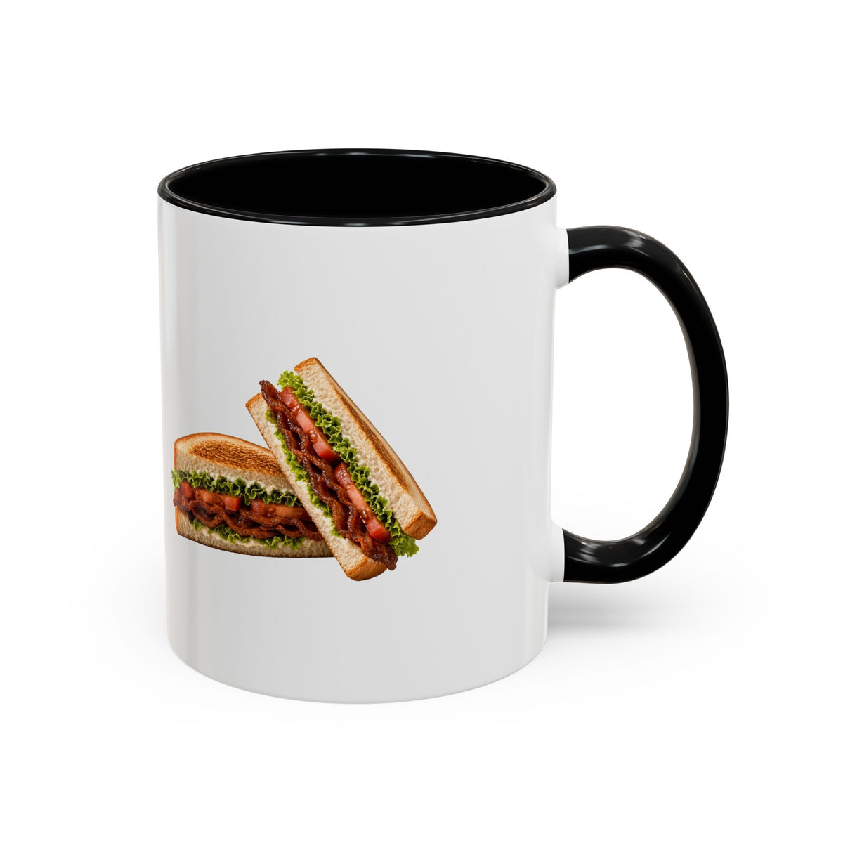 BLT Bacon Sandwich Accent Mug