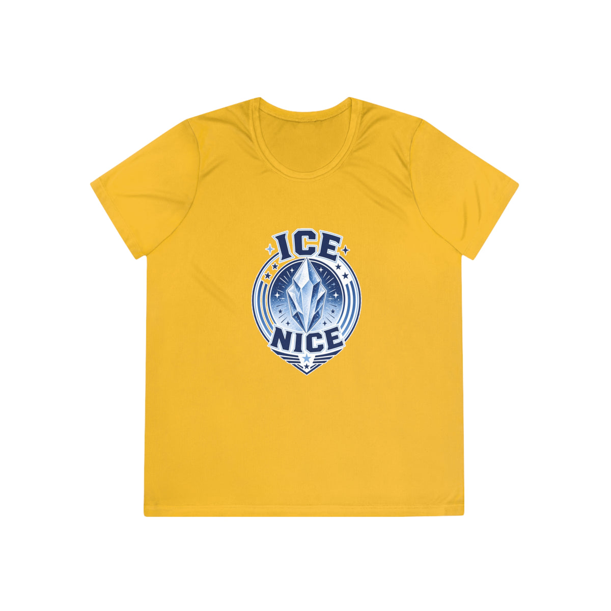 ICE is NICE Badge Women's Dry-Fit Performance Tee