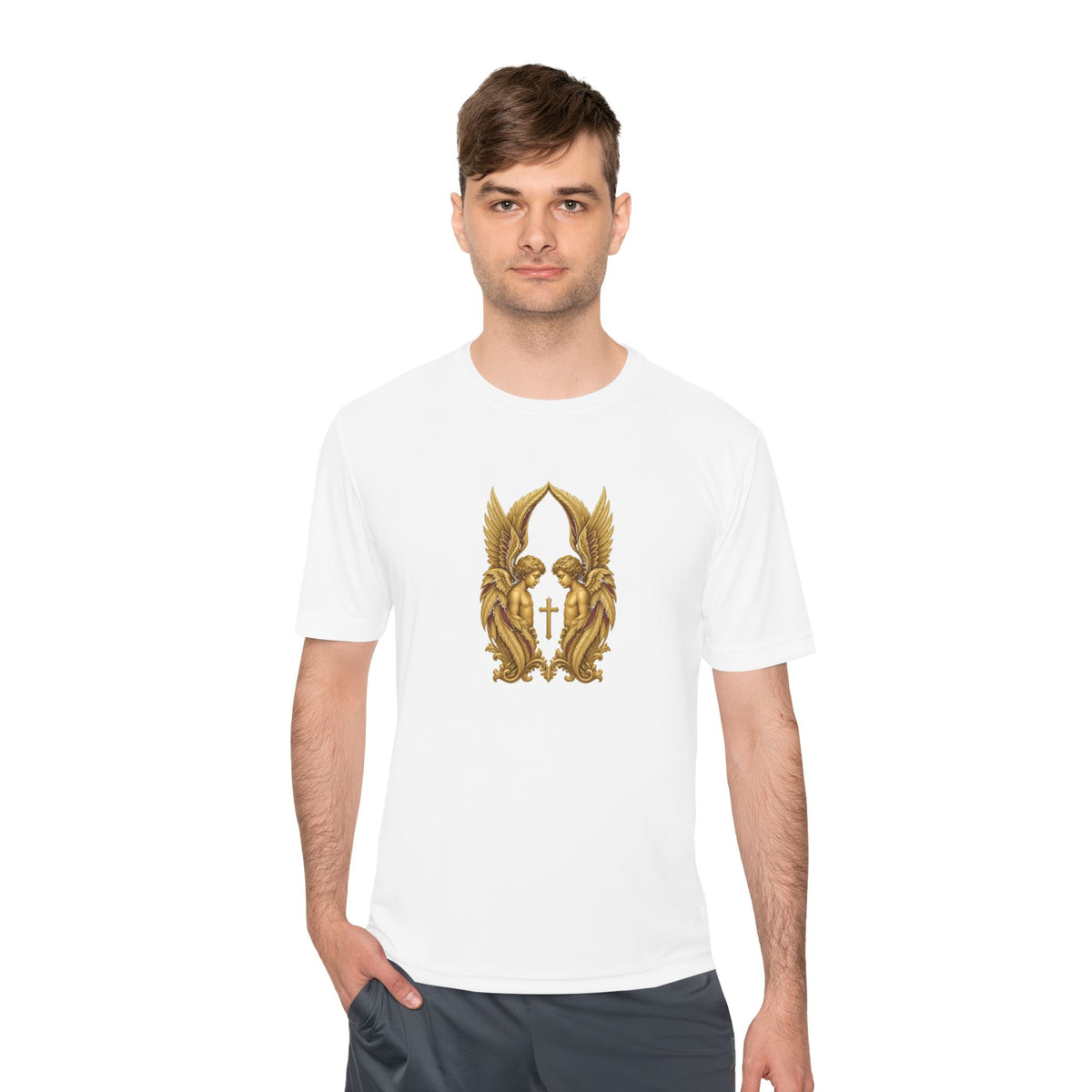 Cherubim Pair Men's Dry-Fit Performance Tee