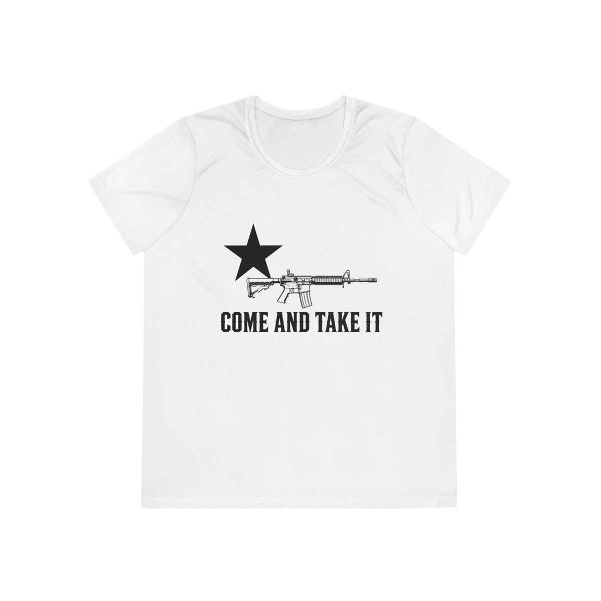Come and Take It Rifle Women's Dry-Fit Performance Tee