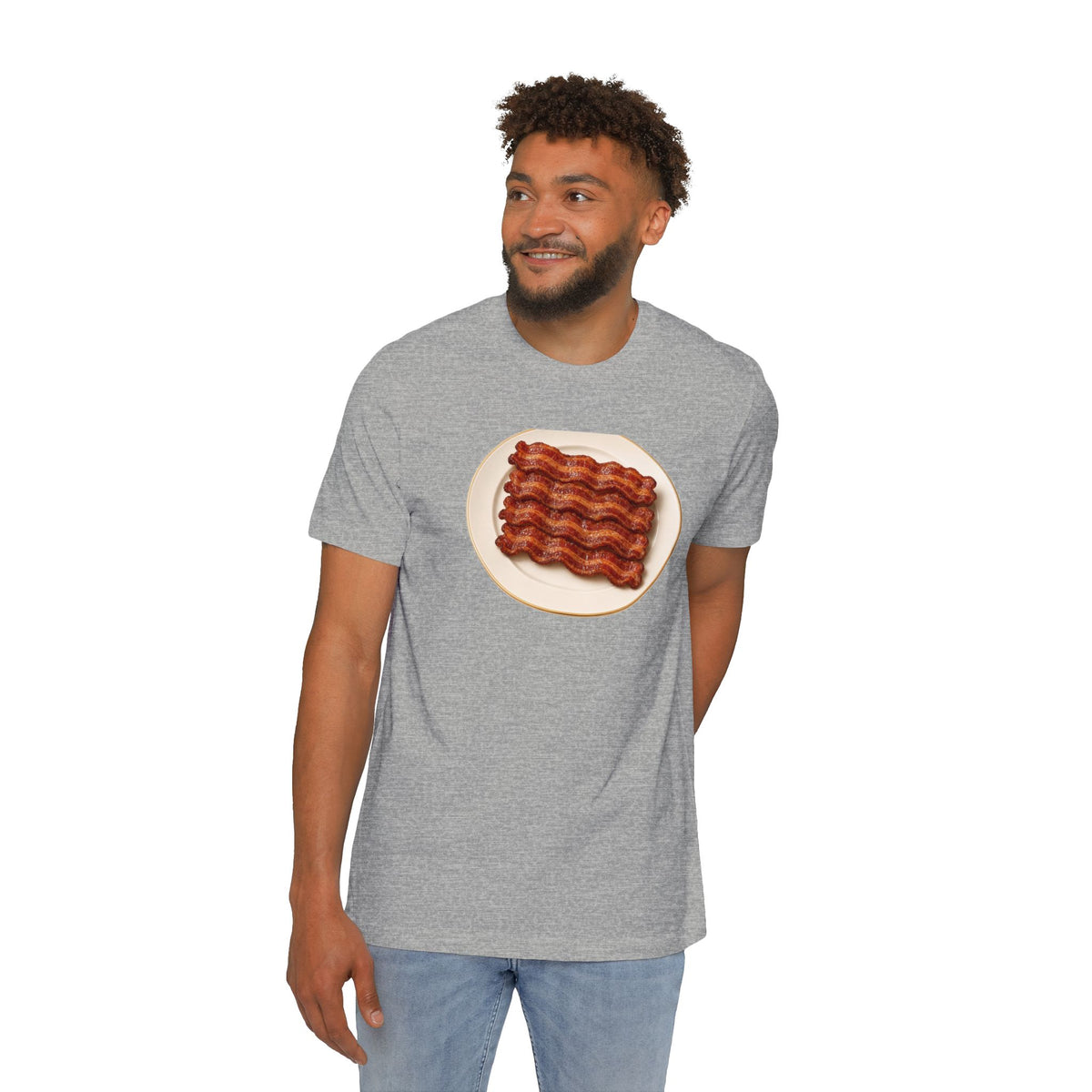 Bacon Stack Plate Lightweight Tee