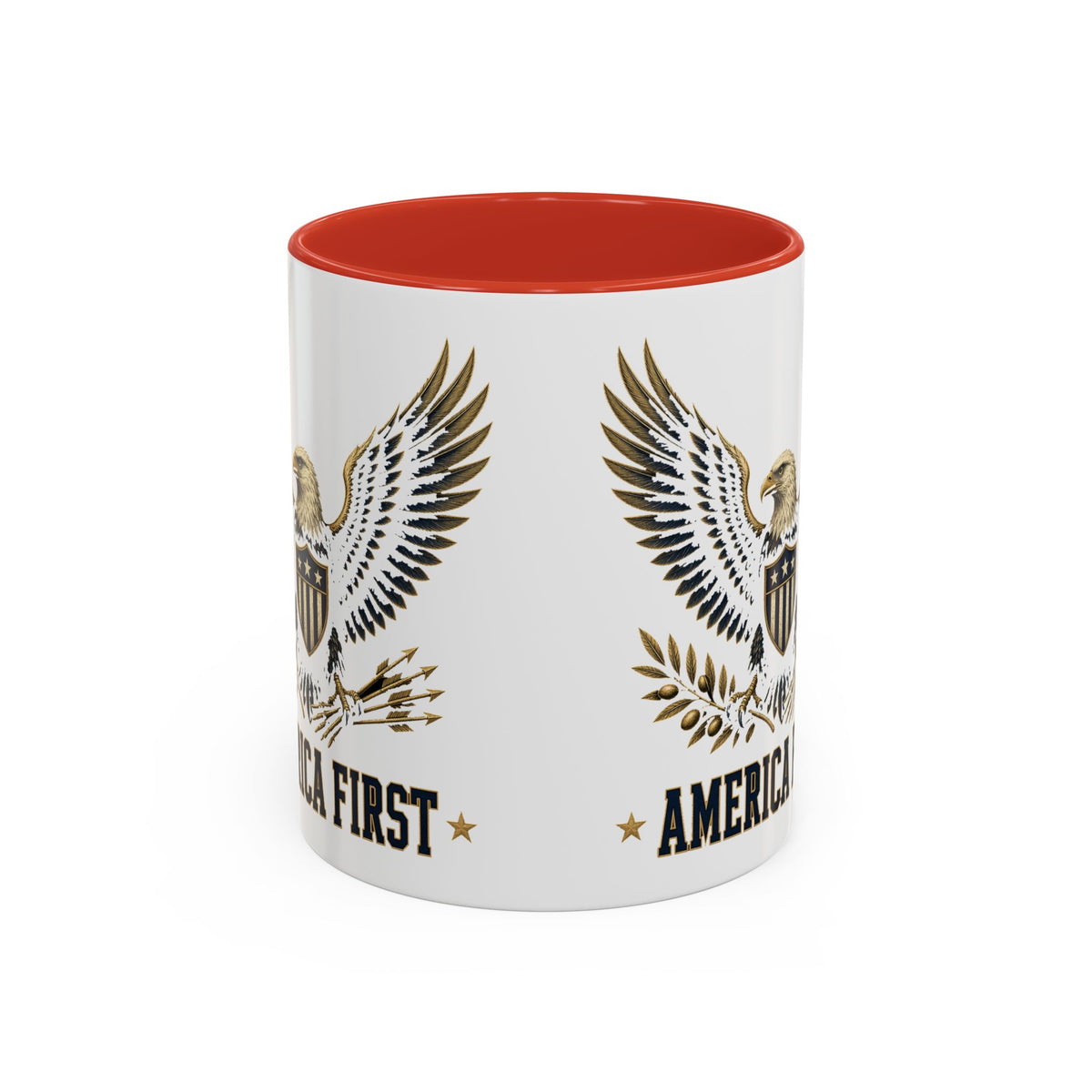America First Eagle Accent Mug
