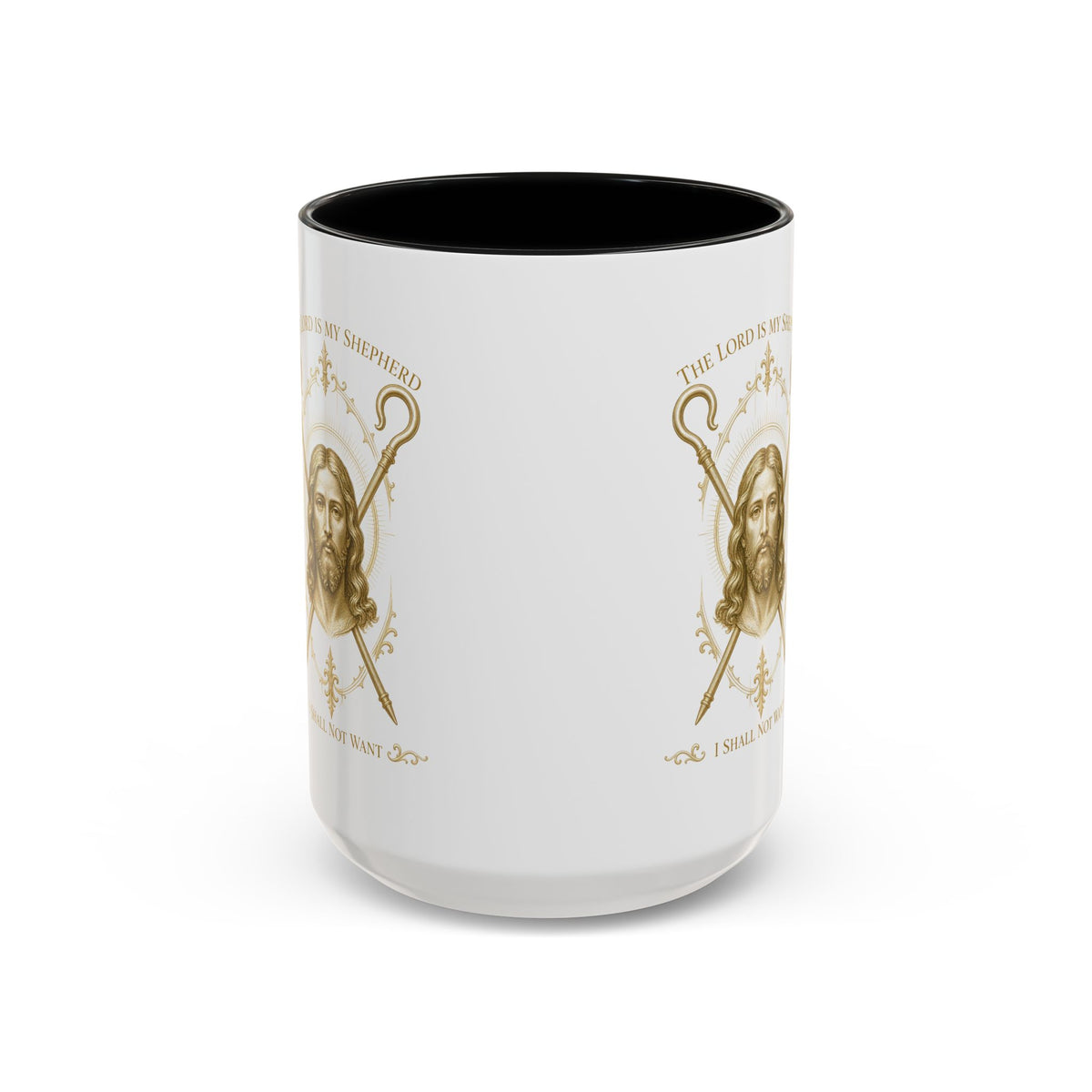 The Lord Is My Shepherd Psalm 23:1 Accent Mug