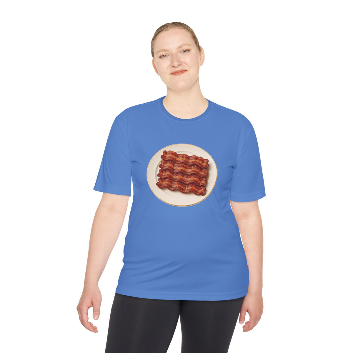 Bacon Stack Plate Men's Dry-Fit Performance Tee
