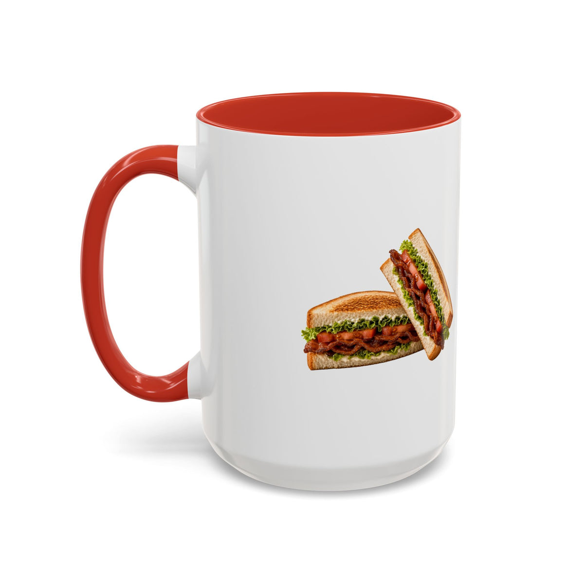 BLT Bacon Sandwich Accent Mug