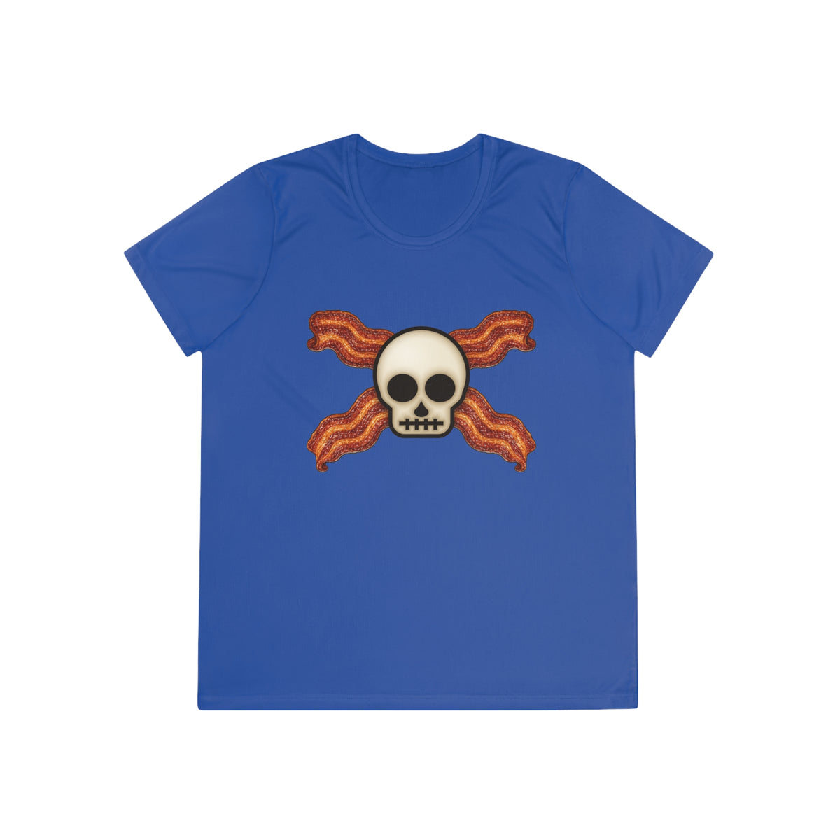 Bacon Jolly Roger Women's Dry-Fit Performance Tee