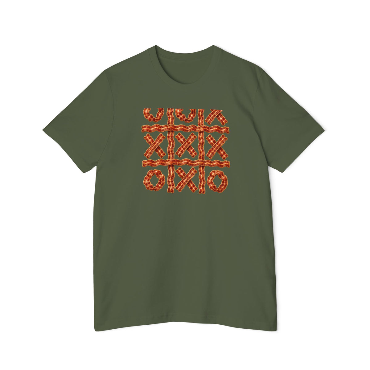 Bacon Tic-Tac-Toe Lightweight Tee