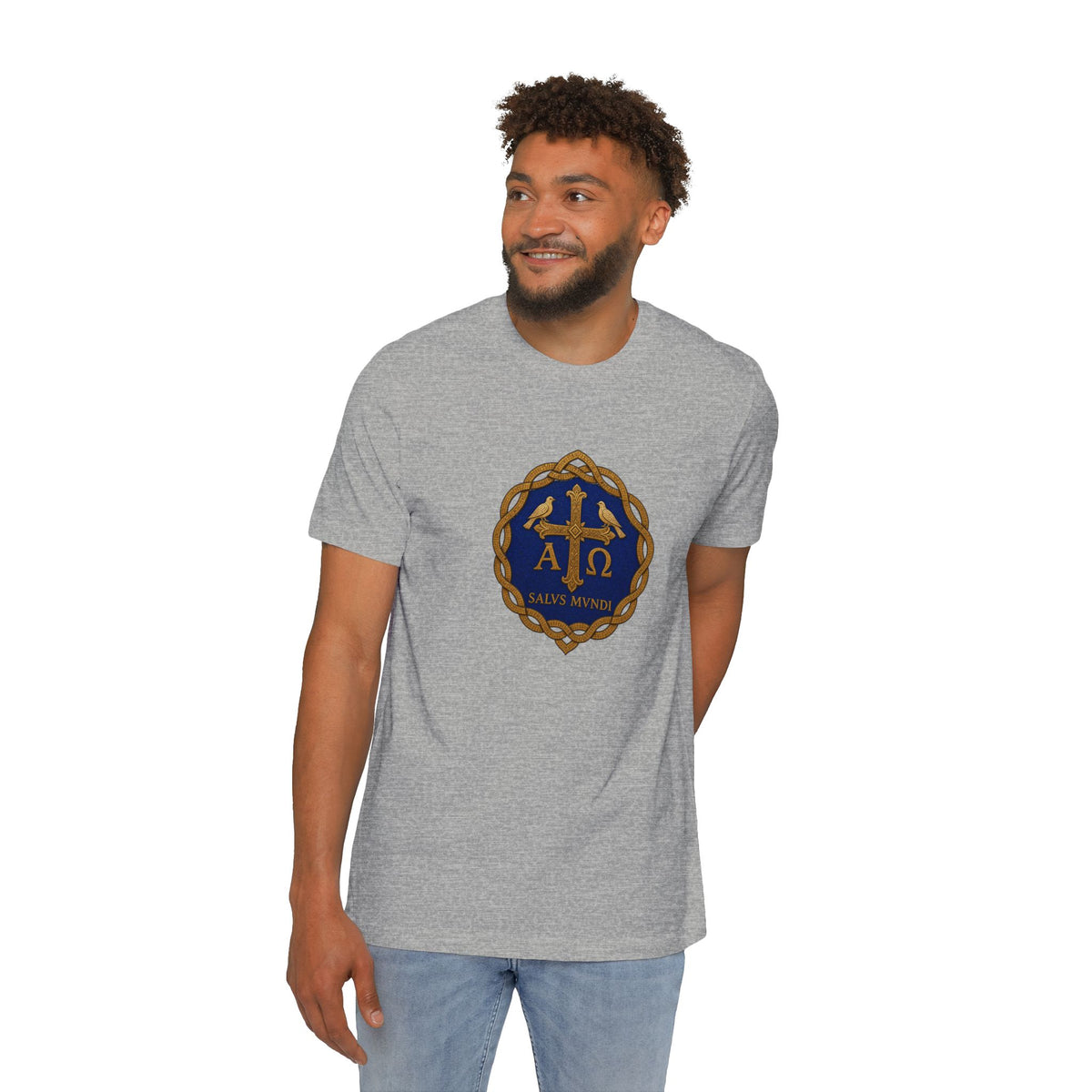 Salus Mundi Mosaic Cross Lightweight Tee