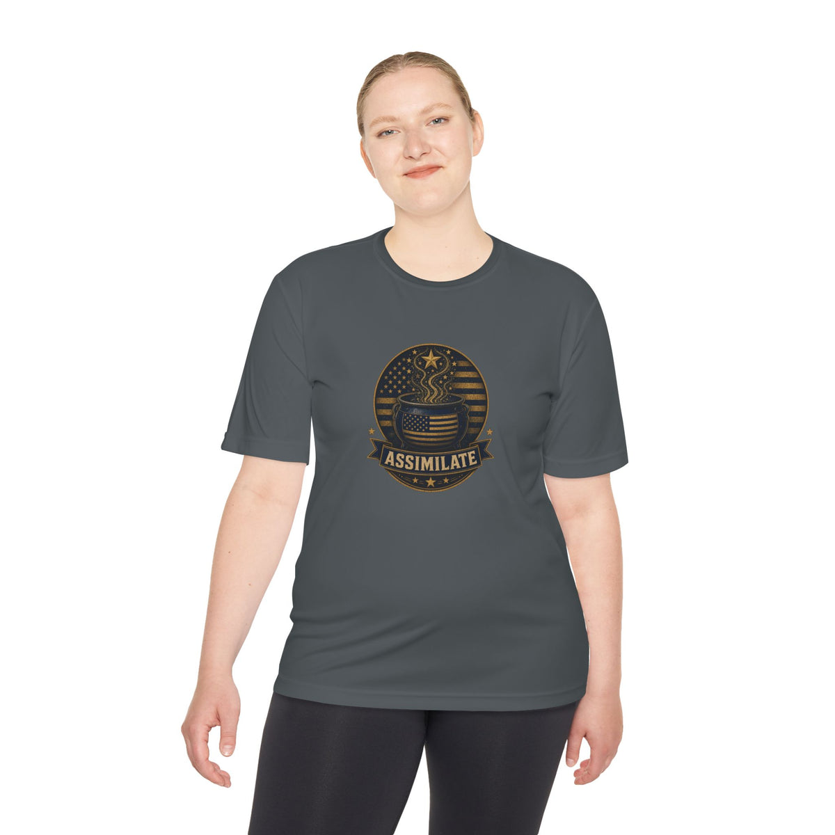 Assimilate Melting Pot Men's Dry-Fit Performance Tee